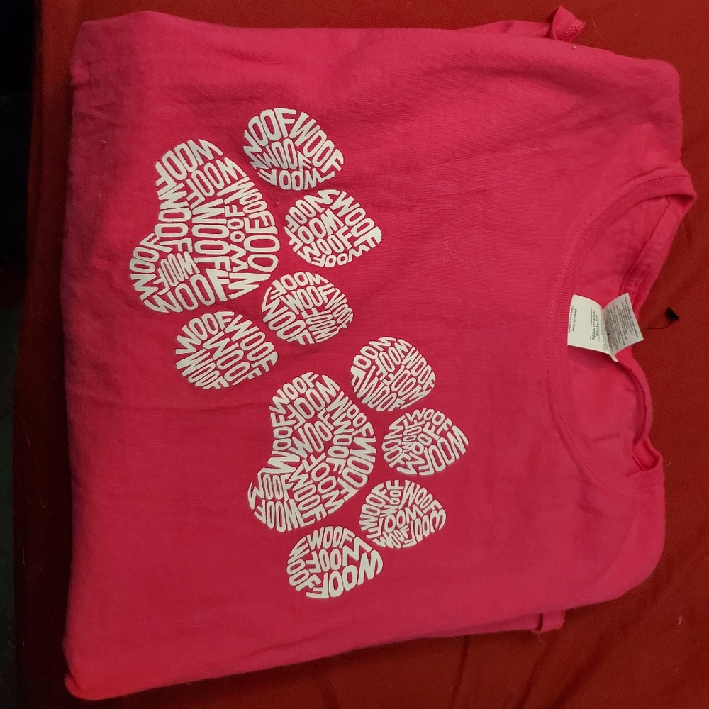 Woof Printed Graphic Tee